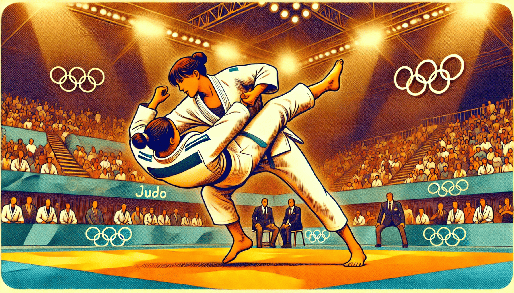 巴西选手奋力拼搏，斩获柔道铜牌