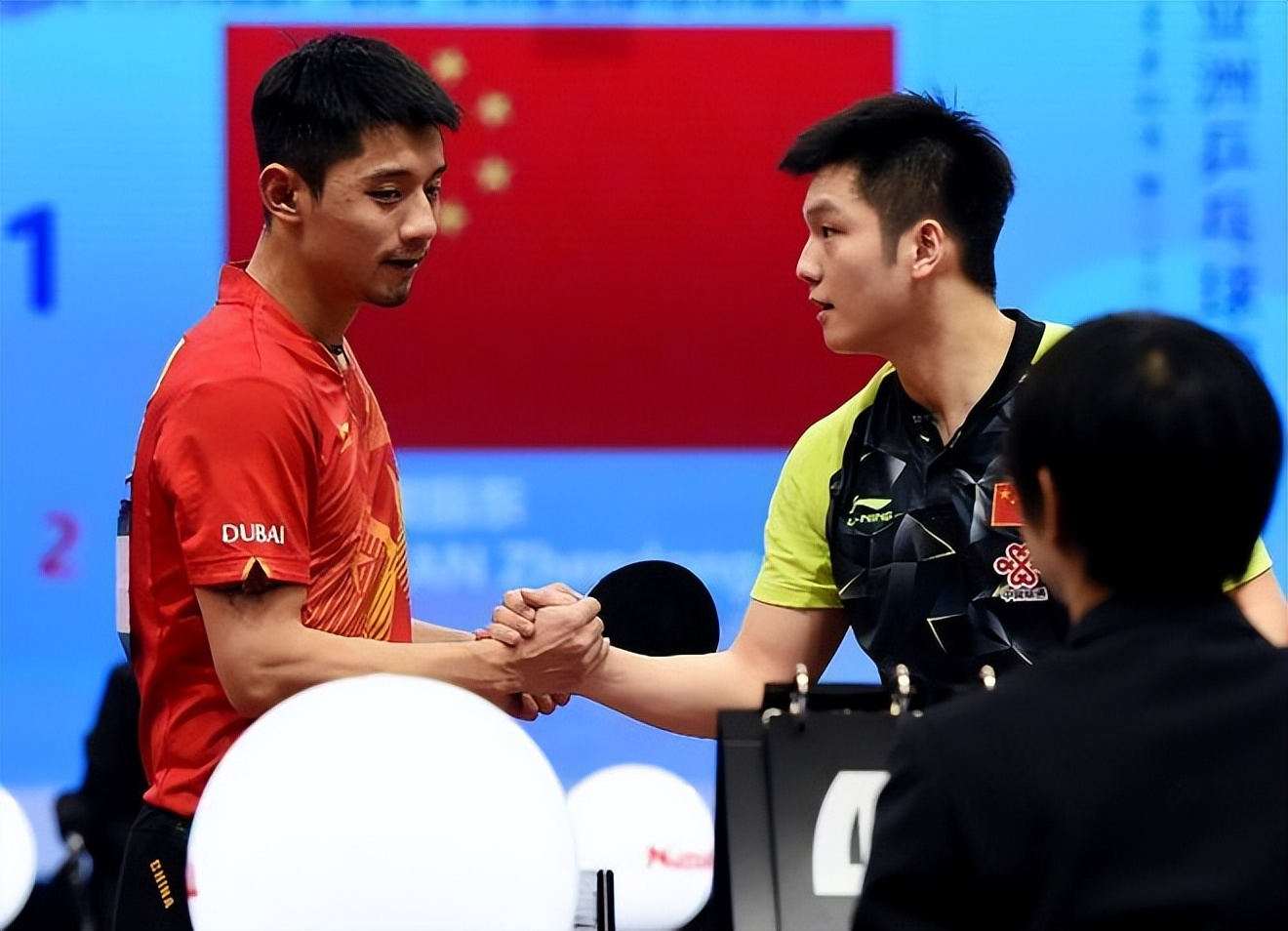 奥地利乒乓球队横扫韩国乒乓球队，张继科完成帽子戏法的简单介绍